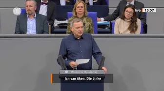 Jan van Aken entlarvt Missstände! | „Was läuft falsch?“ im Bundestag