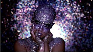 Halloween Look | Jewel Encrusted Extraterrestrial -- NICOLE GUERRIERO