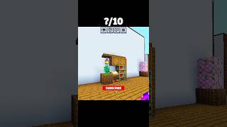 Easy Minecraft Bookshelf 📚 | Cozy Build #shorts