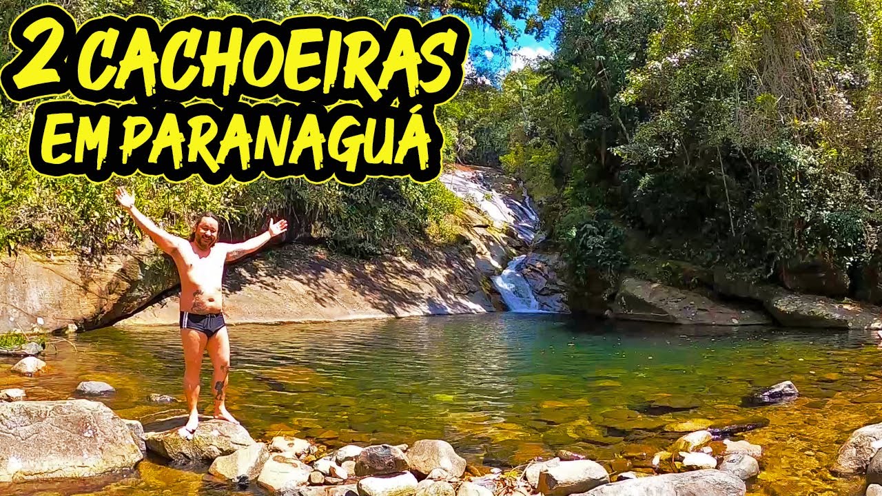 CACHOEIRAS DA QUINTILHA E ALTO DA QUINTILHA - ÁGUA CRISTALINA - BELEZA EM PARANAGUÁ - 