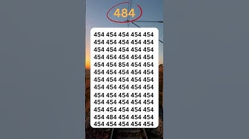 Only Geniuses Can Spot the Hidden Number Block! 🧠 Can You? #eyetest #mindbendingquiz #quiz