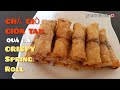 🇨🇦 Chả giò/nem bánh tráng Việt nam để 8 tiếng vẫn giòn chưa ai chia sẻ [eng sub] egg roll