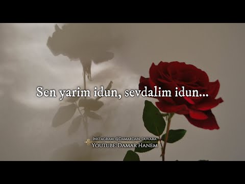 Sen Yarim İdun... | Sözler - Sözleri - Lyrics