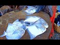 மீன்களிலேயே அதிக விலையுடைய ஐ வாவல் மீன்!!!|Eye Pomfret|Type of pomfret|fish cutting skills