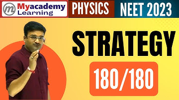 STRATEGY 180/180 | NEET PHYSICS | @arunsirphysics