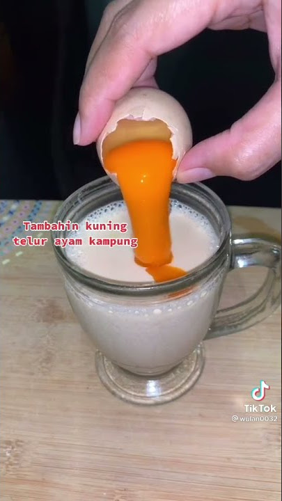 CARA MEMBUAT STM (Susu Telur Madu) CARA PRAKTIS #FOOD #YUMMY ( VIDEO)