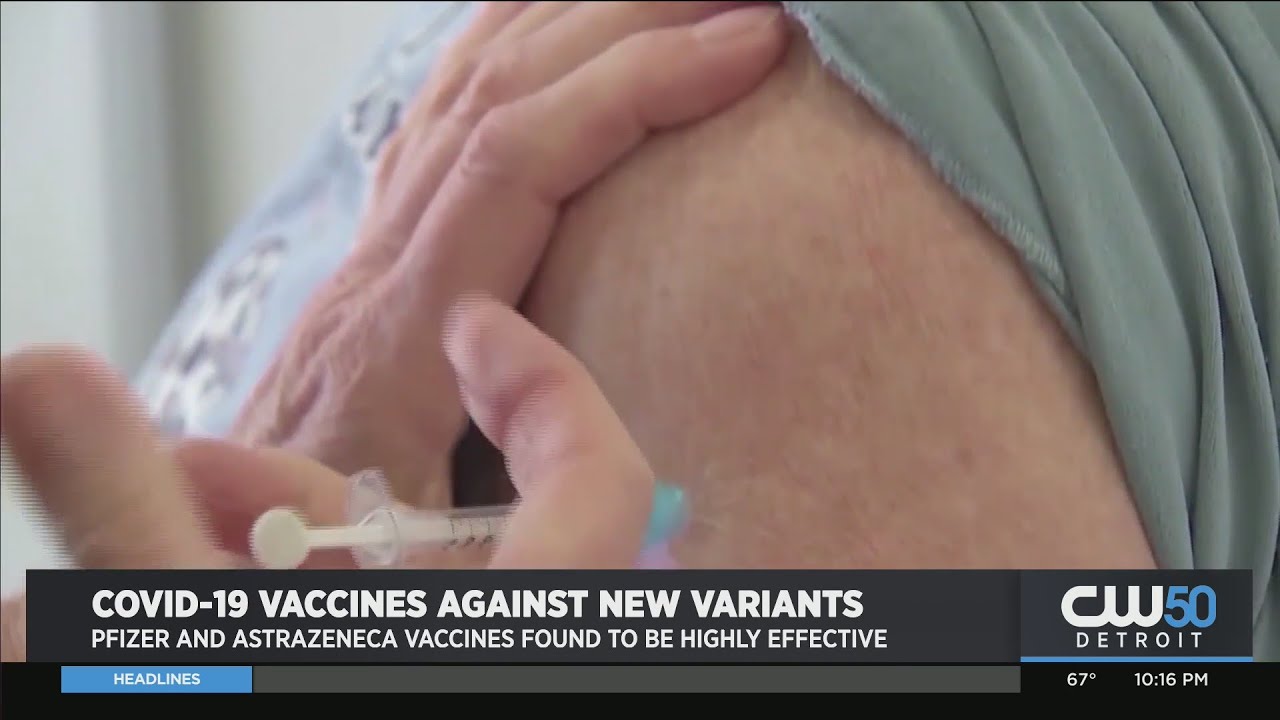 Pfizer, AstraZeneca Vaccines Found To Be Highly Effective Against New COVID-19 Variants
