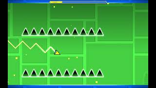 Playing Shrizzle By mmboi234 which is my account In Geometry Dash!