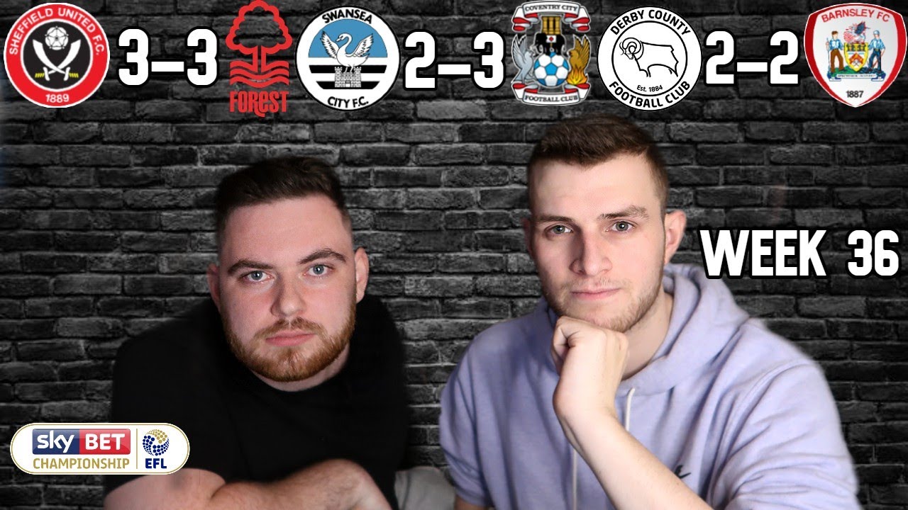 CHAMPIONSHIP PREDICTIONS WEEK 36