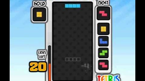 Tetris Showcase - Invisible Sprint (by aitsu_k)