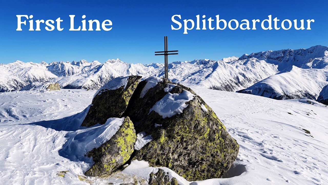 FIRST LINE - Splitboardtour im Wallis