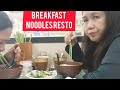 Breakfast sunday dhors ofw vlog breakfast noodles