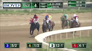 RACE 4 PROGRAM 8 22 2026