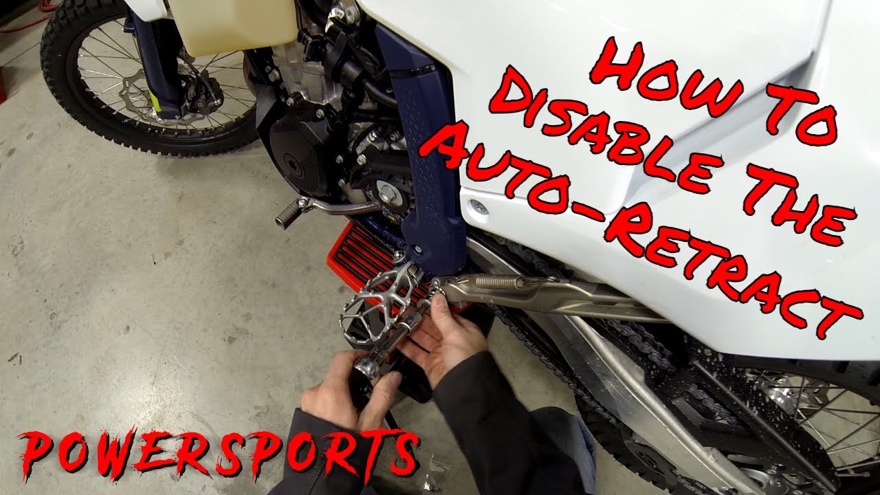 FE 501s Baja Build: Part 7 - How To Disable The Auto-Retract Kickstand