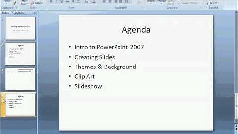 Learn Computer in Hindi - Microsoft Powerpoint 2007 Basics Part 2