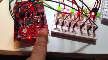 CC3200 button pressing demonstration