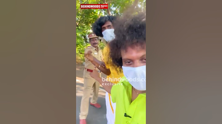 🔴VIDEO: POLICE இடம் சிக்கிய COOK WITH COMALI PUGAZH & BALA..!!