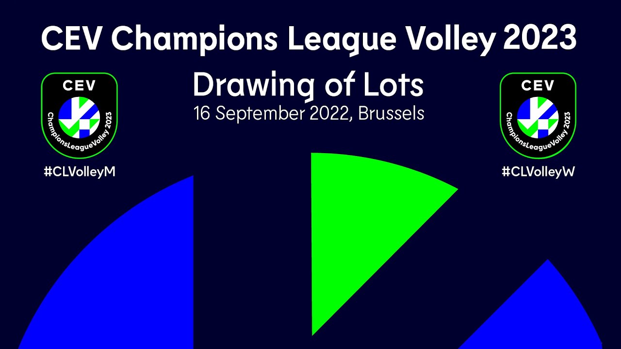 CEV Champions League Volley 2025 4th Round Drawing of Lots YouTube