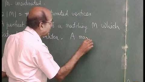 Matching a graph by Prof. Sharad S Sane (Sample)