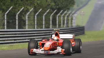 Ferrari F2004 Nordscliffe Hotlap TV Cameras