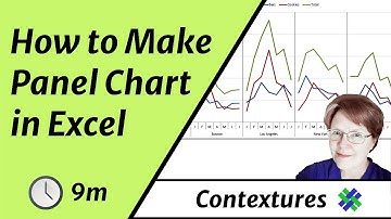 How to Create a Panel Chart in Excel