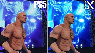 WWE 2K23 PS5 vs. Xbox Series X | Loading, Graphics, FPS Test