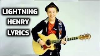 Video thumbnail of "Lightning   Henry Gallagher Lyrics 🎵 Musik 🎵   🎙️ Acoustic Version 🎙️"