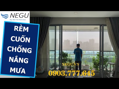 Video NEGU】Rèm Cuốn Chống Nắng Mưa | ✅ Rèm Cuốn Lưới | Rèm... - youtube