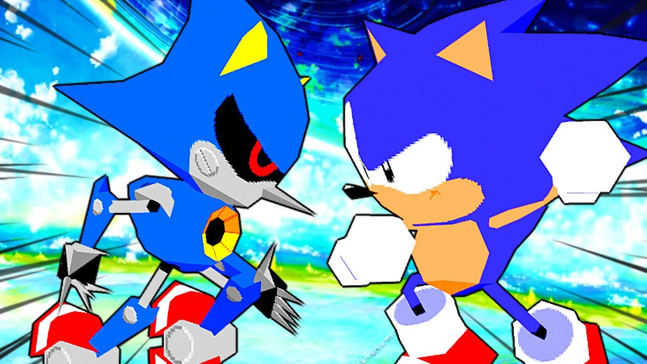 Sonic CD: Sonic vs. Metal Recreated in 3D! 