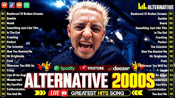 Creed, Linkin Park, The Calling, Nickelback, Green Day, Daughtry🎶Alternative Rock 2000s Hits Mix