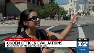 Ogden police answer lawmaker questions about officer 'incentive' program for tickets