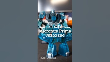 Gewoon een kleine kerel | Age of the Primes Micronus Prime Unboxing | MrLoubat | Transformers