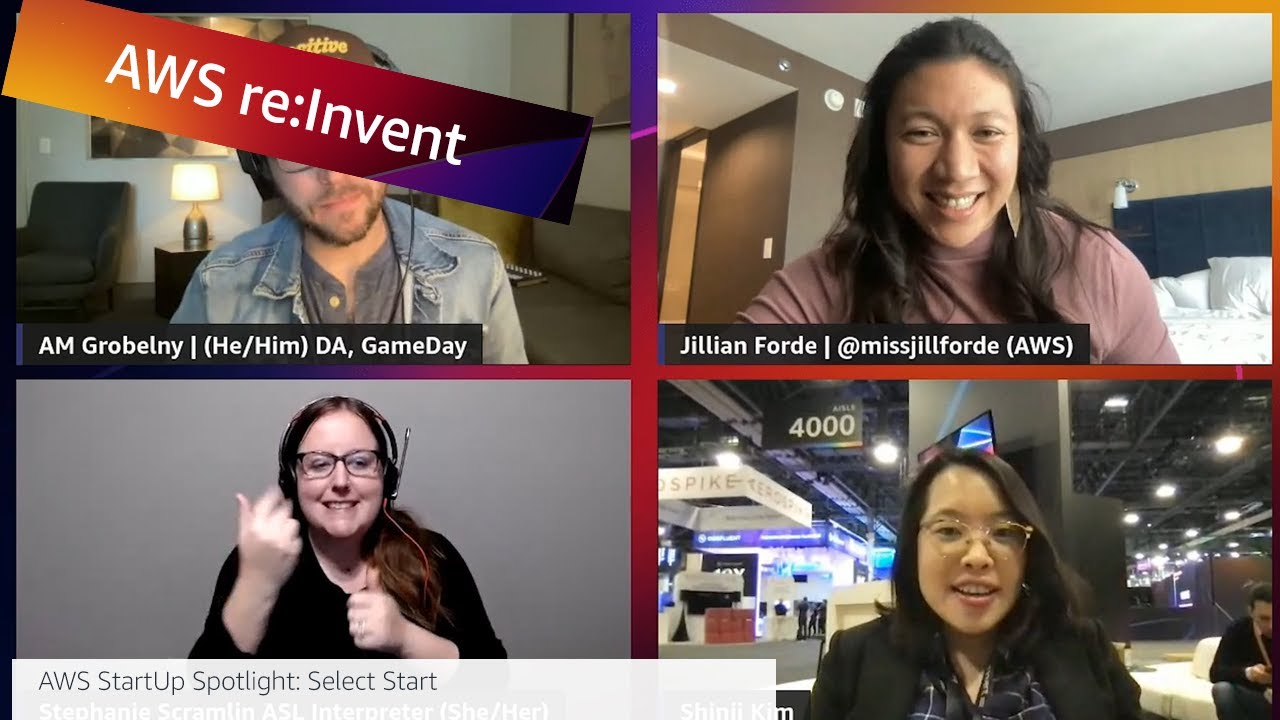 AWS re:Invent 2022: AWS On Air ft. AWS StartUps: Select Star | AWS Events