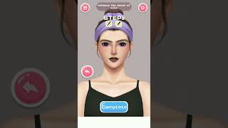 New makeup game, best makeup game for girls 💅👁️💄👄👗 #short #shortgame screenshot 2