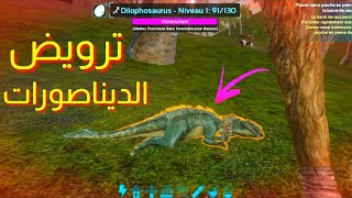 ارك سرفايفل الجوال : كيف تروض الديناصورات في لعبة ارك الجوال😍🔥🐊 | Ark Survival Evolved