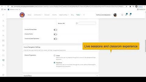 How to configure your course settings