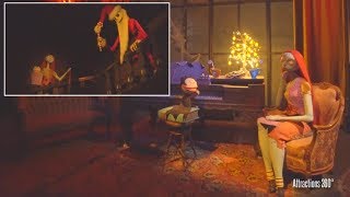 4K Tokyo Disneyland - Haunted Mansion Holiday Edition With Jack Skellington & Sally