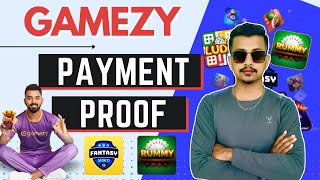 GAMEZY | Payment Proof Of Gamezy App | Best Fantasy Cricket & Game App | Proof Of Gamezy screenshot 5