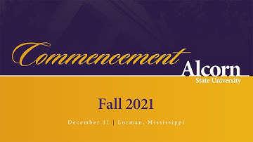 Fall Class of 2021 Commencement