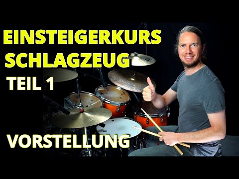 Dein EINSTEIGERKURS AM SCHLAGZEUG! Lerne hier die Grundlagen für Rock und Pop! Kursvorstellung