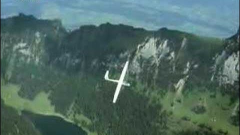 Soaring over the Alps