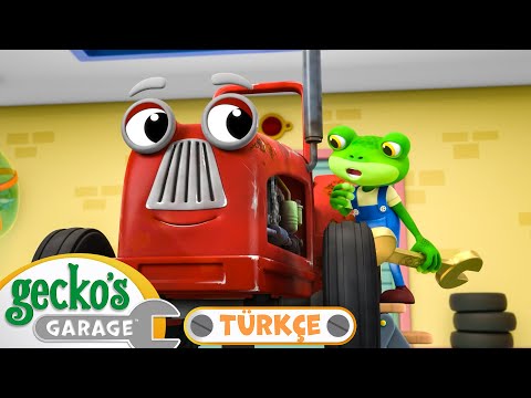 Telaşlı Traktör🚜｜Gecko'nun Garajı - Çocuklar için Kamyonlar