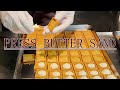How They Make Press Butter Sand at Tokyo Station
