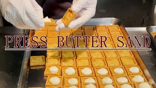 How They Make Press Butter Sand at Tokyo Station