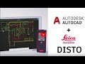 Use Leica DISTO with the AutoCAD mobile App