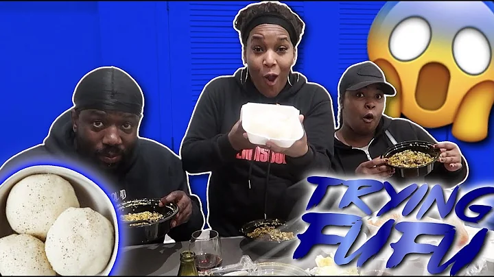 WE TRIED FUFU AND EGUSI SOUP FOR THE FIRST TIME!! I THINK IM IN LOVE