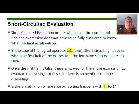 AP Computer Science A - Topic 2.5 - Part 2: Compound Boolean Expressions