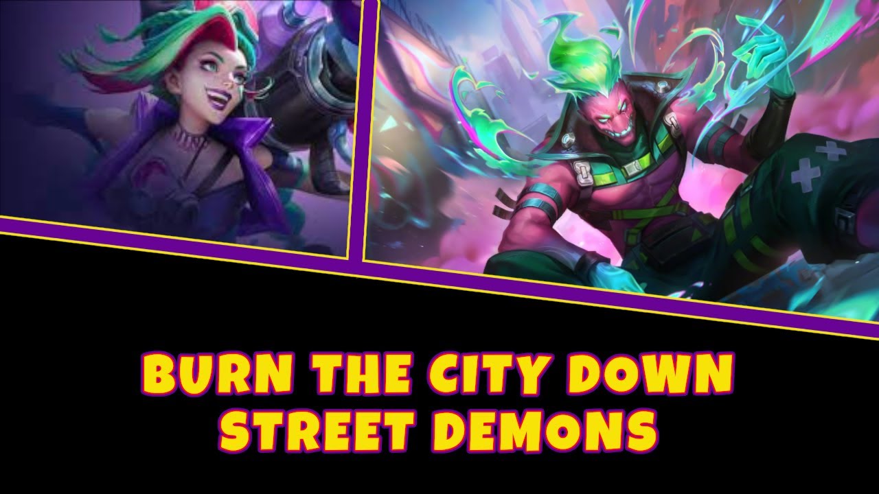 Burn the city down - Jinx & Brand 3 - TFT Set 14