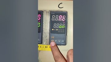 Autonics and Hanyoung thermocontrol auto tuning mode enable | #shorts #autonics #hanyoung #settings