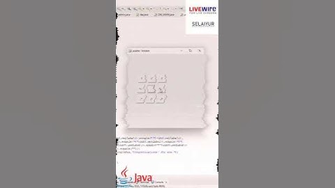 Puzzle Game using Java.